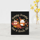 Carte Humpty Dumpty a fait une grande chute Bonne chute  (Fleur jaune)