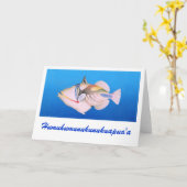 Carte Humuhumunukunukuapua'a (Fleur jaune)