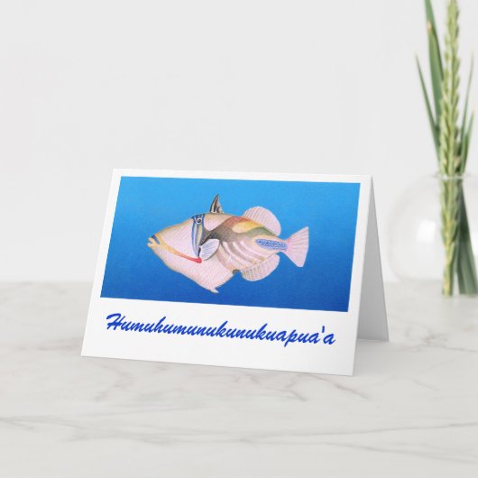 Carte Humuhumunukunukuapua'a (Devant)