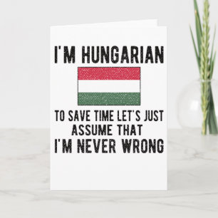Carte Hungarian Heritage Hungary Roots Hungarian Flag