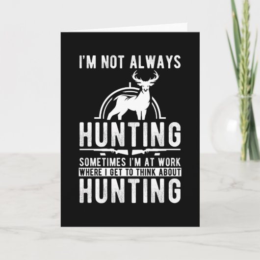 Carte Hunter Deer (Devant)