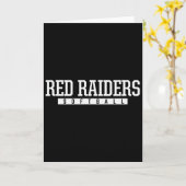 Carte Huntley Red Raiders Softll Hs (Fleur jaune)