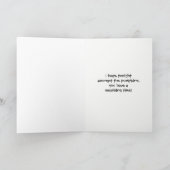 Carte Hurlement-o-Ween heureux ! La BO et ensoleillé - (Intérieur)