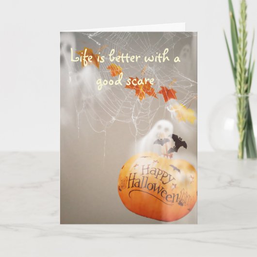 Carte Hurlements Halloween (Devant)