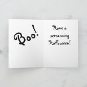 Carte Hurlements Halloween (Intérieur)