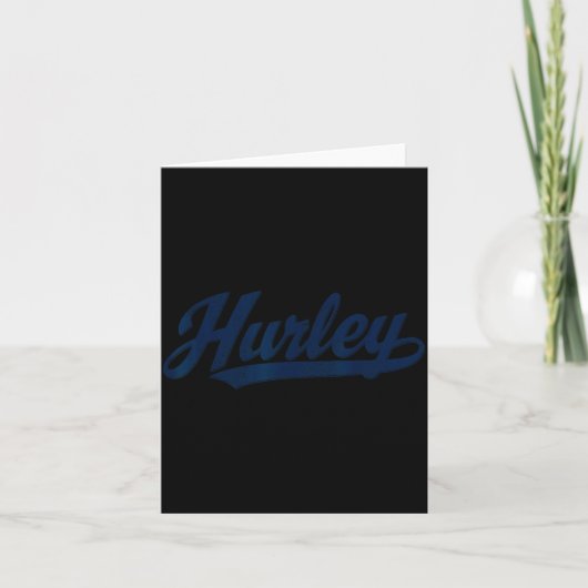 Carte Hurley, Ky Vintage Sunset Retro (Devant)