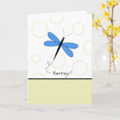 Carte Hurray - Dernière ronde de Chemo (Fleur jaune)