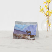 Carte Hurricane Ridge (Fleur jaune)