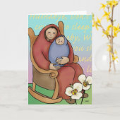 Carte Hushabye Mama (Fleur jaune)