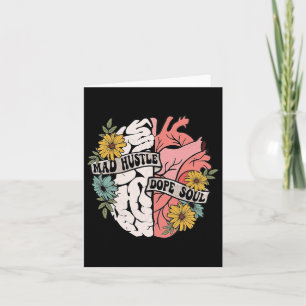 Carte Hustle Drogue Soul Floral Cerveau Mentale