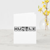 Carte Hustlehumble - Motivation  (Fleur jaune)
