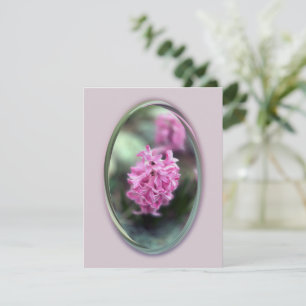 Carte Hyacinth in spring
