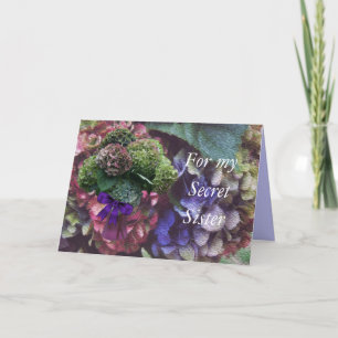 Carte Hydrangea 5414- customisez toute occasion