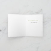 Carte Hydrangea Blanche Serez-Vous Ma Servante D'Époux (Intérieur)