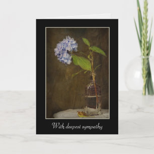 Carte Hydrangea En Sympathie De Bottes