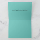 CARTE HYDRANGEA FLOWER JEUX ANNIVERSAIRE (Intérieur)