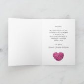 Carte Hydrangea Rose Mignon Fleurie Fête des Mères (Intérieur)