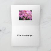 Carte Hydrangea Rose Pour un Prompt Rétablissement (Intérieur)