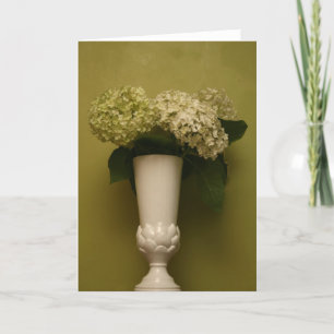 Carte hydrangea vase