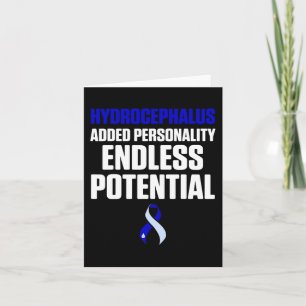 Carte Hydrocéphalie Survivant Sensibilisation à la perso
