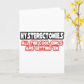 Carte Hystérectomies...Filles Cool (Fleur jaune)