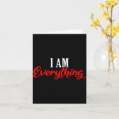 Carte I Am Everything Valentine´s Day Love Couples  (Fleur jaune)