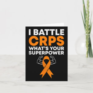 Carte I Battle Crps Sensibilisation Orange Ribbon Warrie