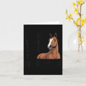 Carte I Can’t Keep Calm It’s Fair Week Funny Horse Lives (Fleur jaune)