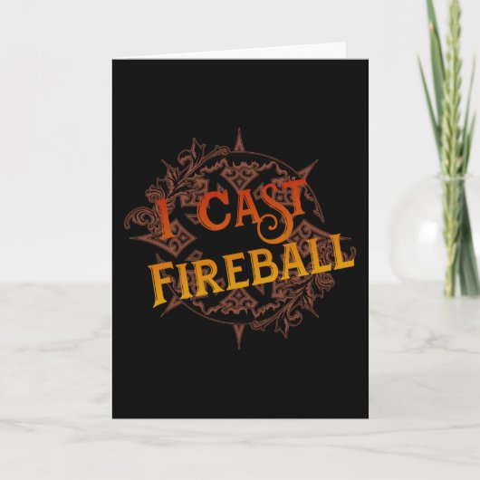Carte I Cast Fireball (Devant)