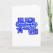 Carte I Did it!, Graduate 2026 (Devant)