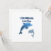 Carte I DOLPHINataimez-vous : (Devant/Arrière en situation)