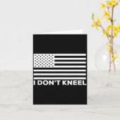 Carte I Don't Kneel  (Fleur jaune)