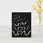 Carte I Don't Know Idk  (Fleur jaune)