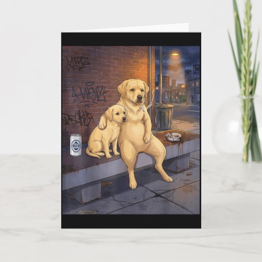 Carte I Got That Dog In Me Funny Labrador Retriever Smok (Devant)