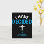Carte I Have Decided To Follow Jesus Christian Baptism M (Fleur jaune)