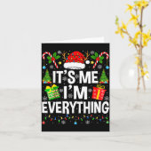 Carte I Have Everything I Need Couples Pajamas Christmas (Fleur jaune)