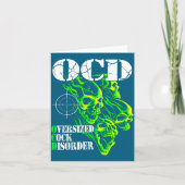 Carte I Have Ocd Oversized Disorder (Devant)