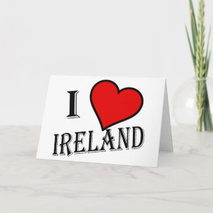 Carte I Heart Ireland bk gcnt