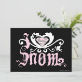 Carte I Heart Maman Rose (Debout devant)