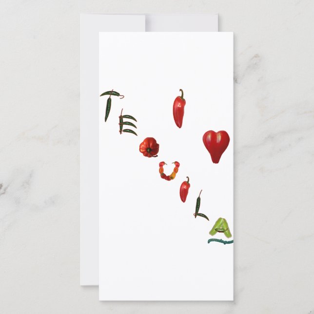 Carte I Heart Tequila (Devant)