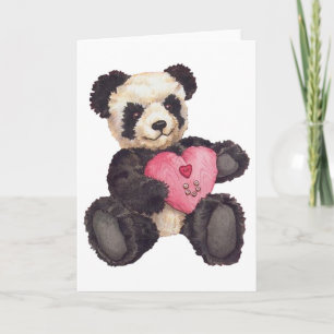 Carte I Heart U Panda