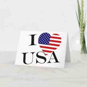 Carte I Heartflag États-Unis bk gct