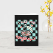 Carte I Like You Cherry Much Funny Retro Love Valentine  (Fleur jaune)