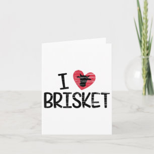 Carte I Love Brisket T Shirt Beef Foodie Bbq Novelty _1