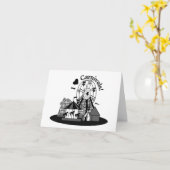 Carte I Love Carnivals! (Fleur jaune)