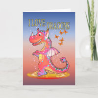 I Love Dragons, magical design..