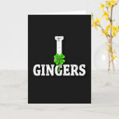 Carte I Love Gingers Lucky Card (Fleur jaune)