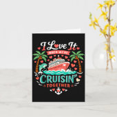 Carte I Love It When We're Cruising Together Cruise Vibe (Fleur jaune)