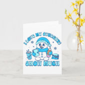 Carte I Love My Students Snow Much Winter Teacher  (Fleur jaune)