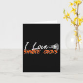 Carte I Love Shuttle S (Fleur jaune)